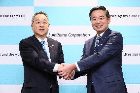 Sumitomo Corporation President Change Press Conference